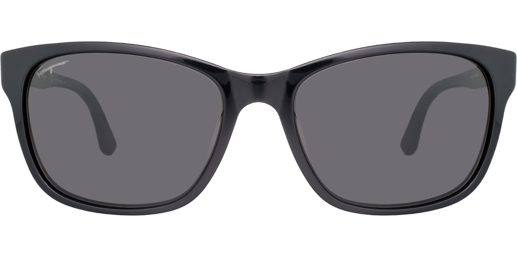 Salvatore Ferragamo Alt Fit Black Soft Square - Eyedictive