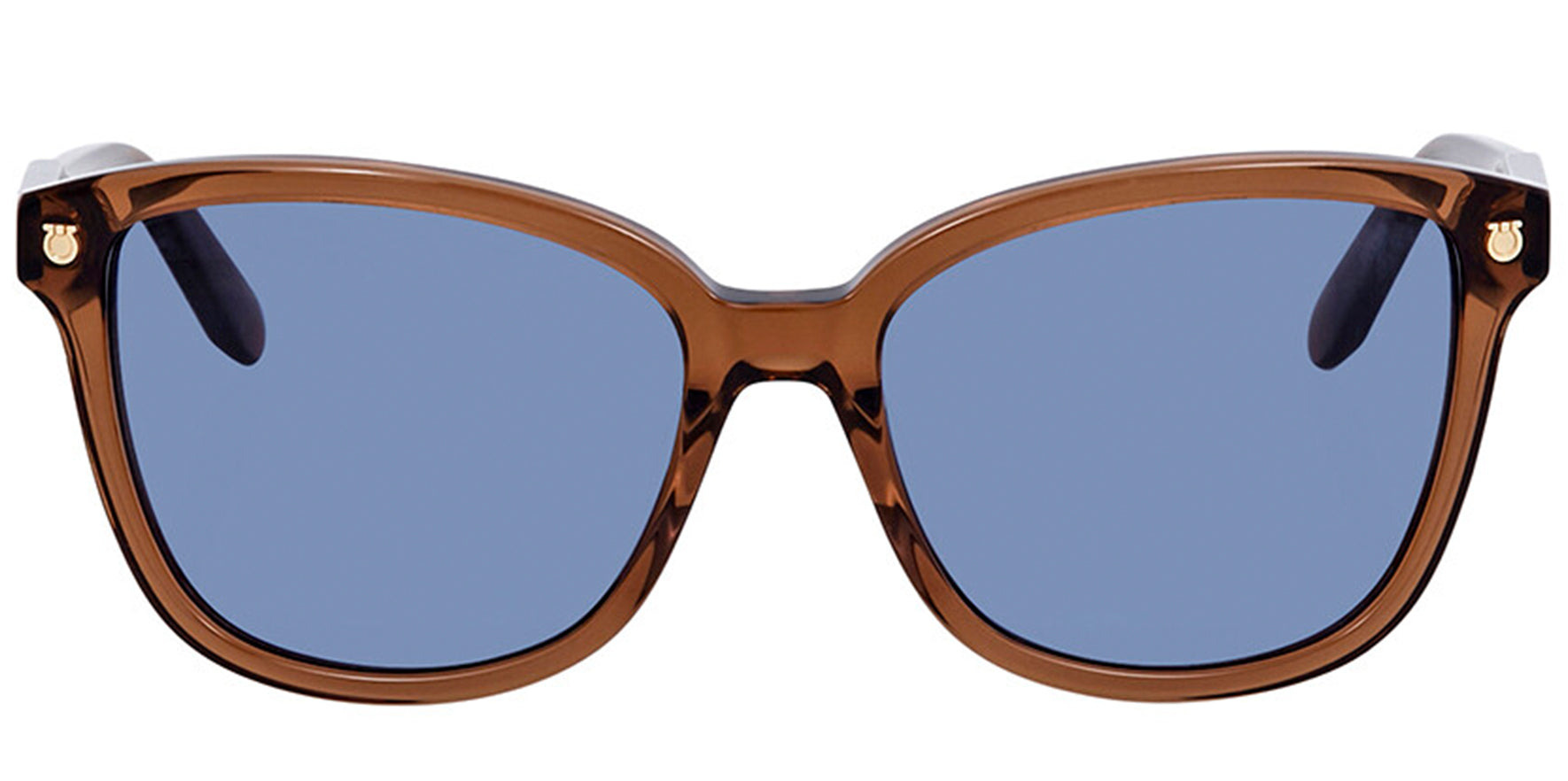 Salvatore Ferragamo Squared Cat-Eye W/ Gancini Detail