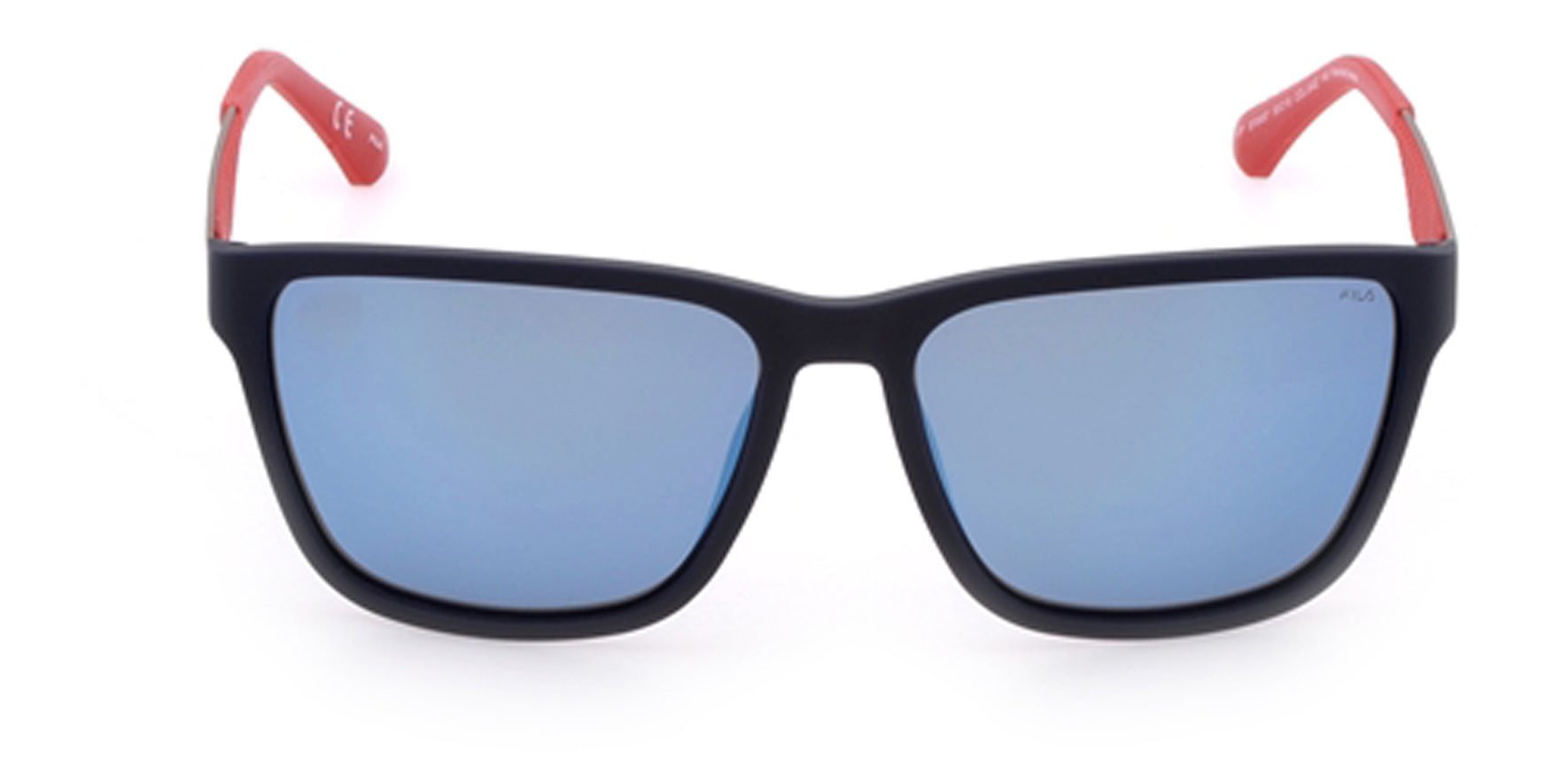 Fila Polarized Square Sport w/ Coated Metal Temples - Eyedictive