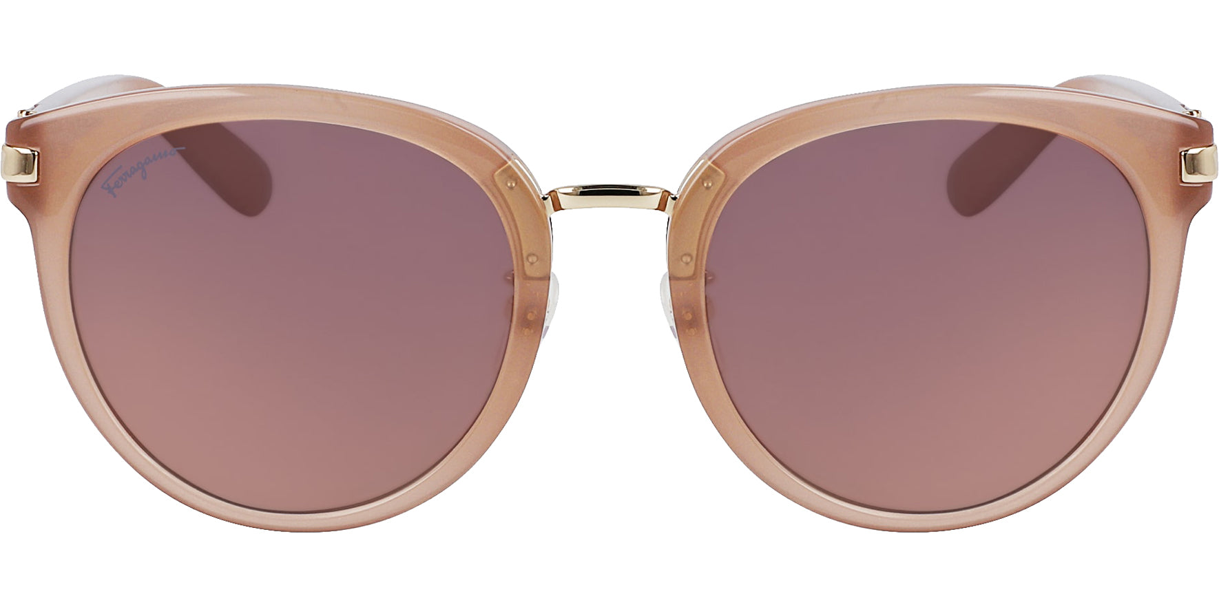 Salvatore Ferragamo Alt Fit Oversize Round - Eyedictive