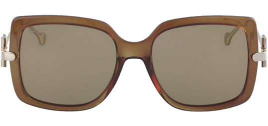 Salvatore Ferragamo Oversize Square w/ Gancio Hinge