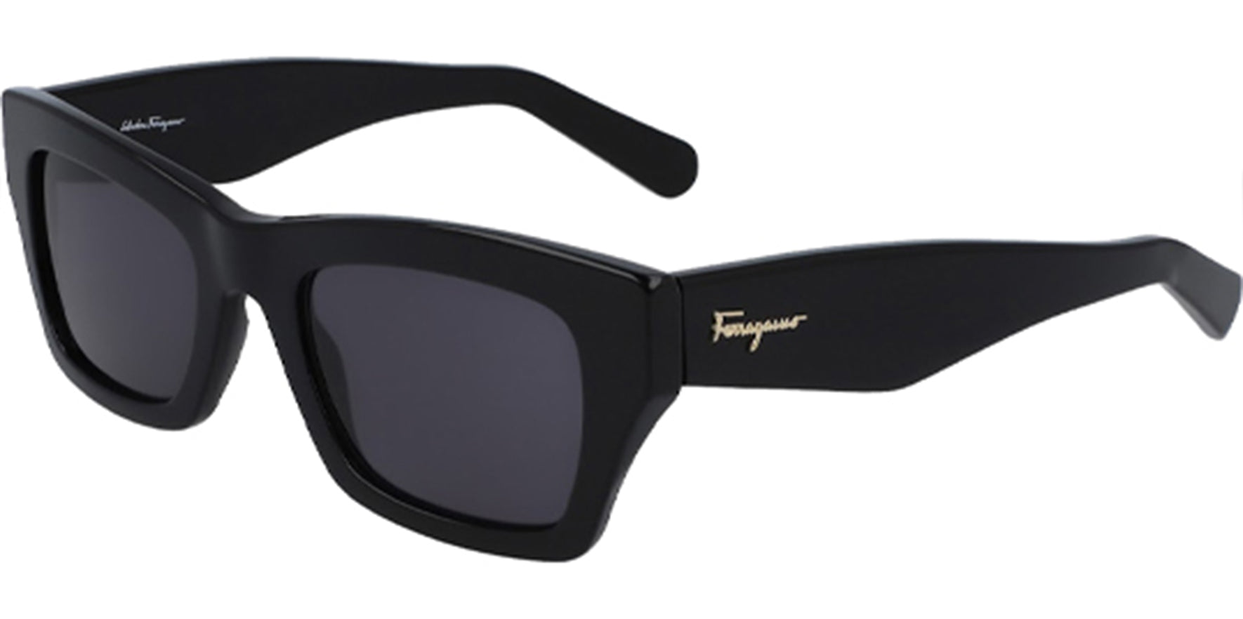 Salvatore Ferragamo Chunky Black Square - Eyedictive