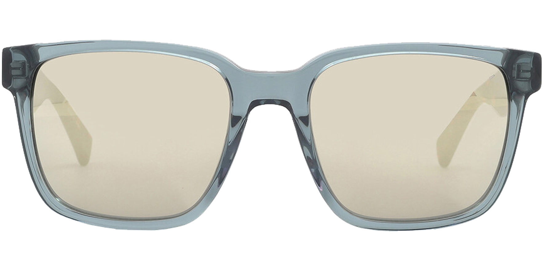 John Varvatos Blue Crystal Square Sport w/ Mirror Lens