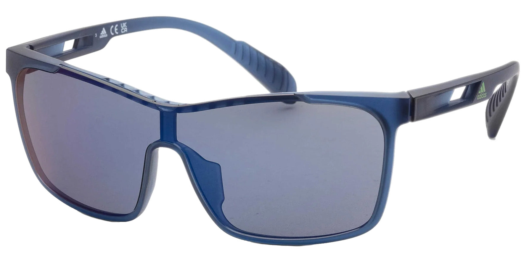 Adidas Lightweight Square Sport w/ Mirrored Shield Lens