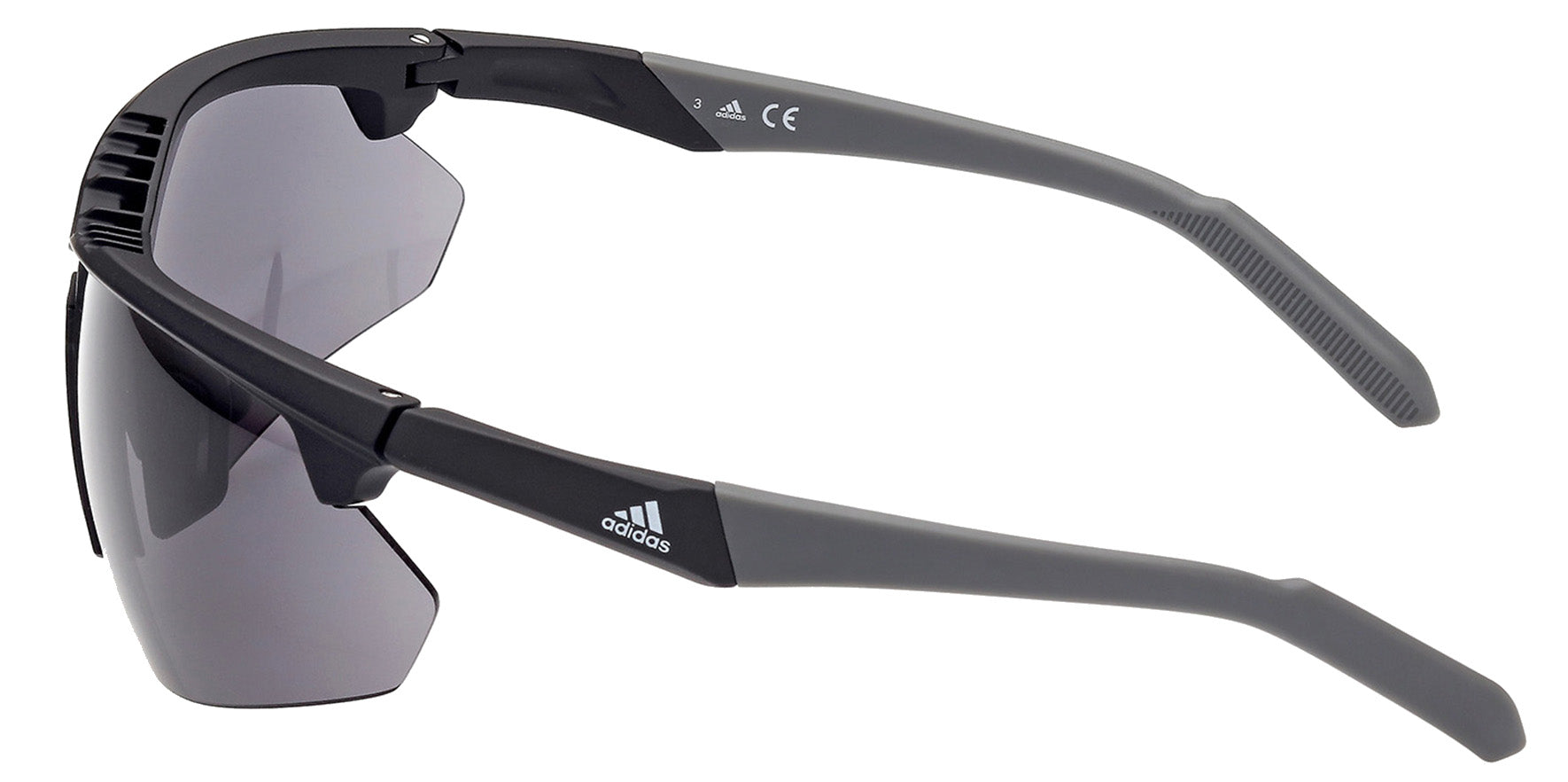 Adidas Semi-Rimless Wrap w/ Clear Bonus Lens