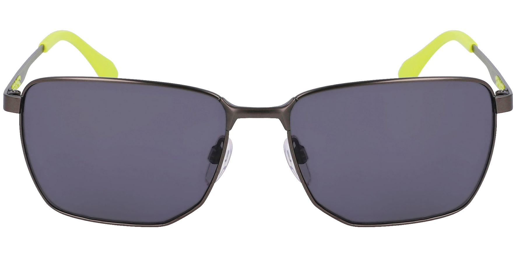 Spyder Oversized Square Retro Metal w/ Mirror Lens