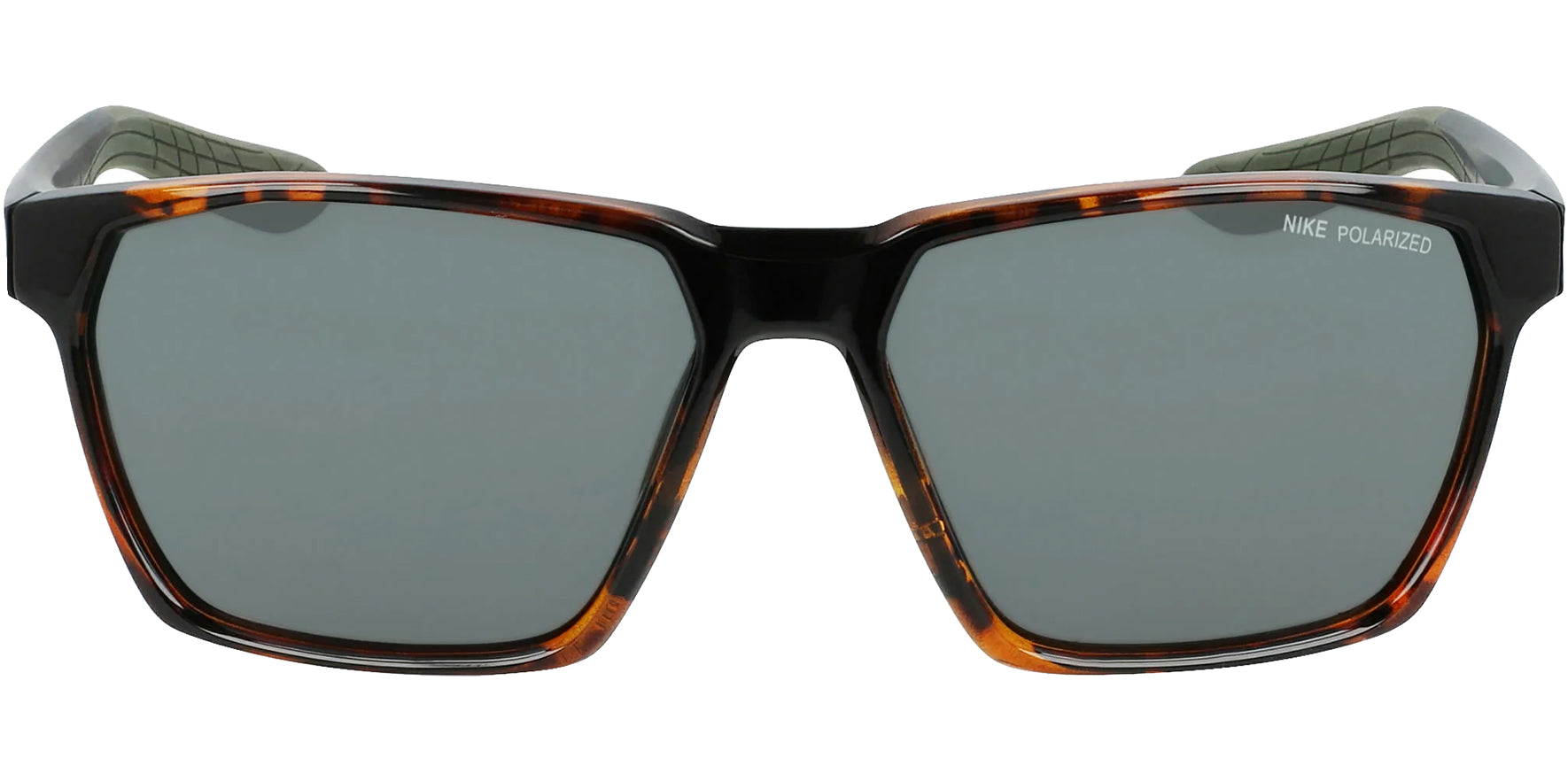 Nike Maverick S Polarized Tortoise Geometric Square - Eyedictive