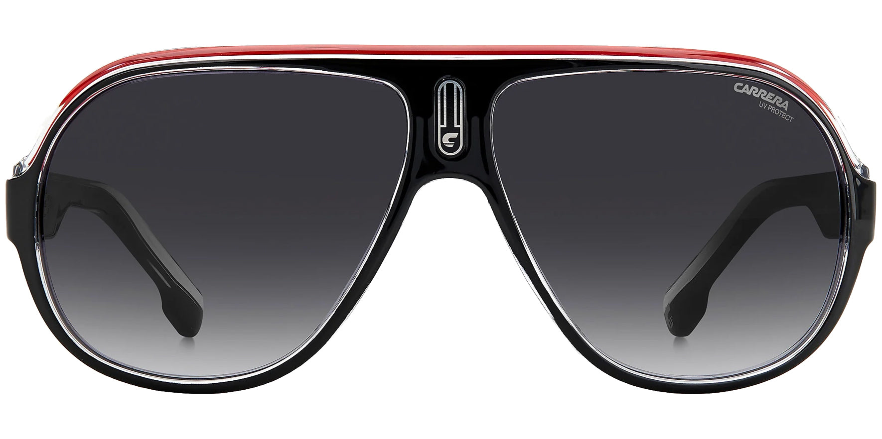 Carrera Black/Crystal/Red Pilot w/ Gradient Lens