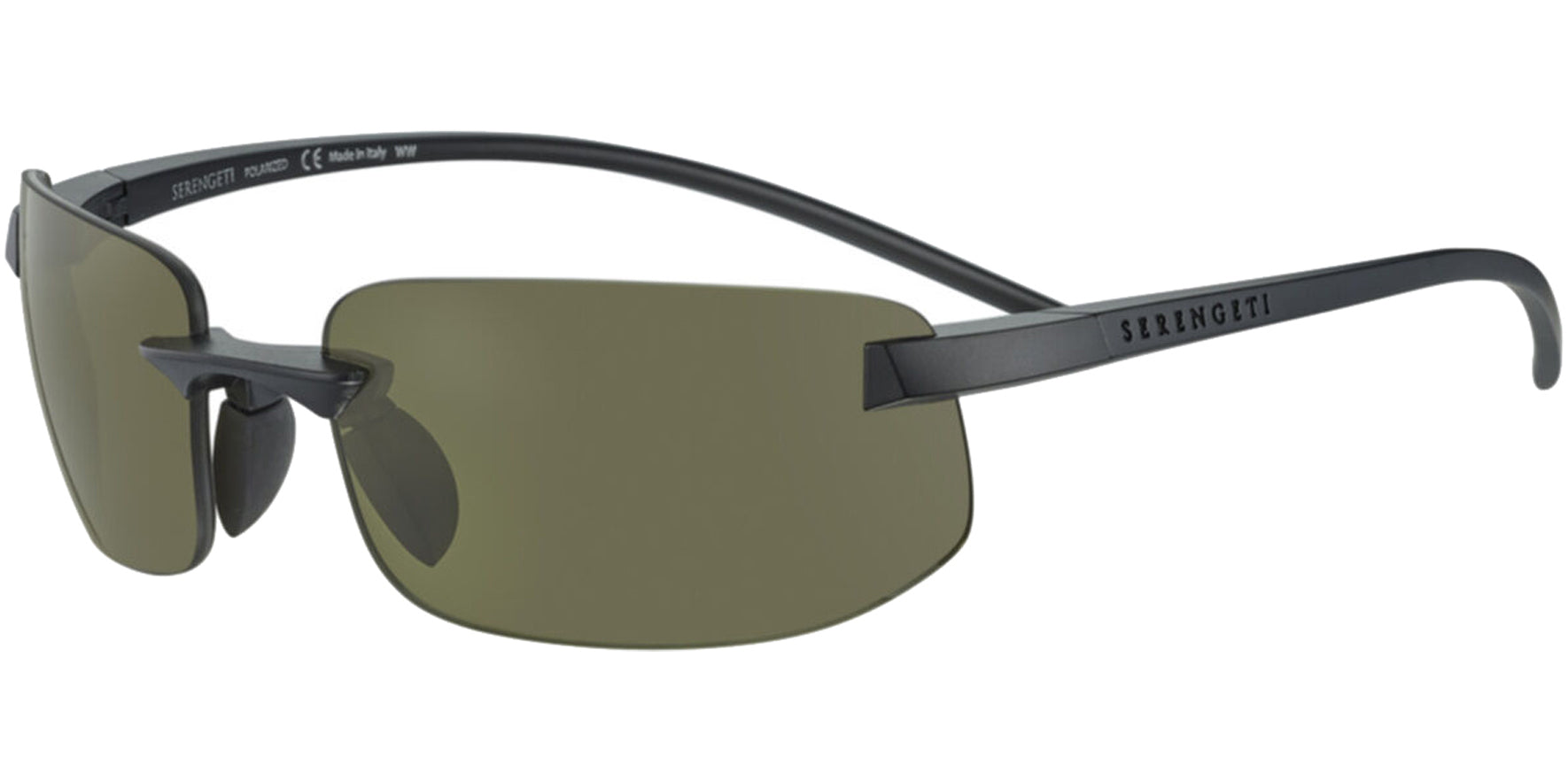 Serengeti Lupton Small Polarized Rimless Wrap