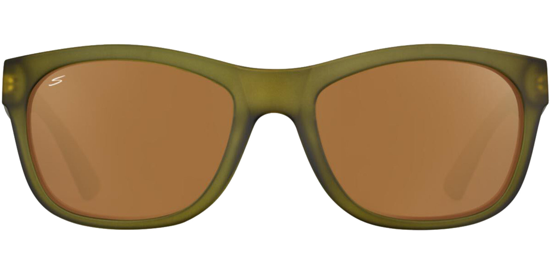 Serengeti Chandler Polarized Rubberized Khaki Soft Square