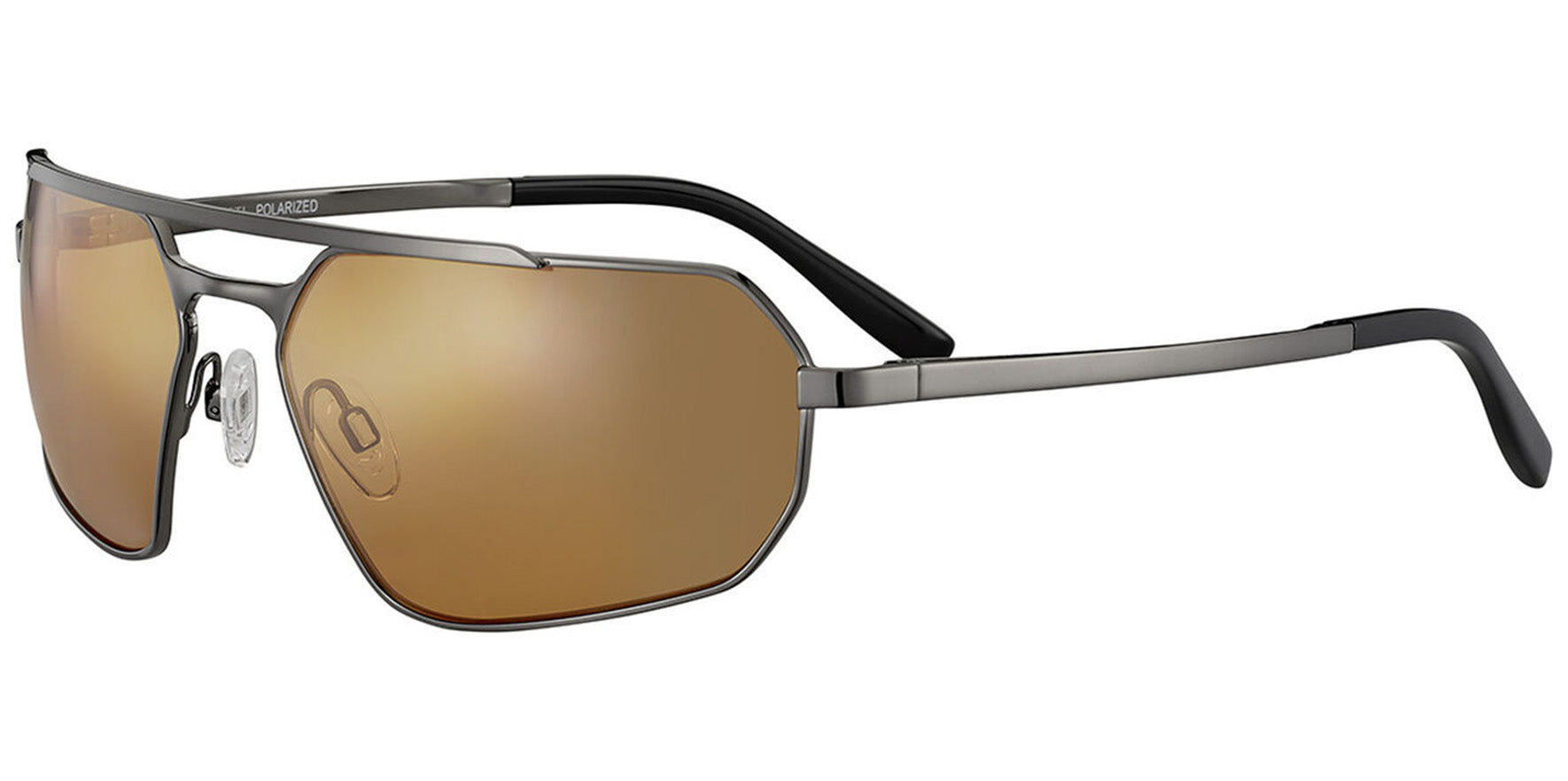 Serengeti Hinkley Polarized Photochromic Metal Sport Wrap