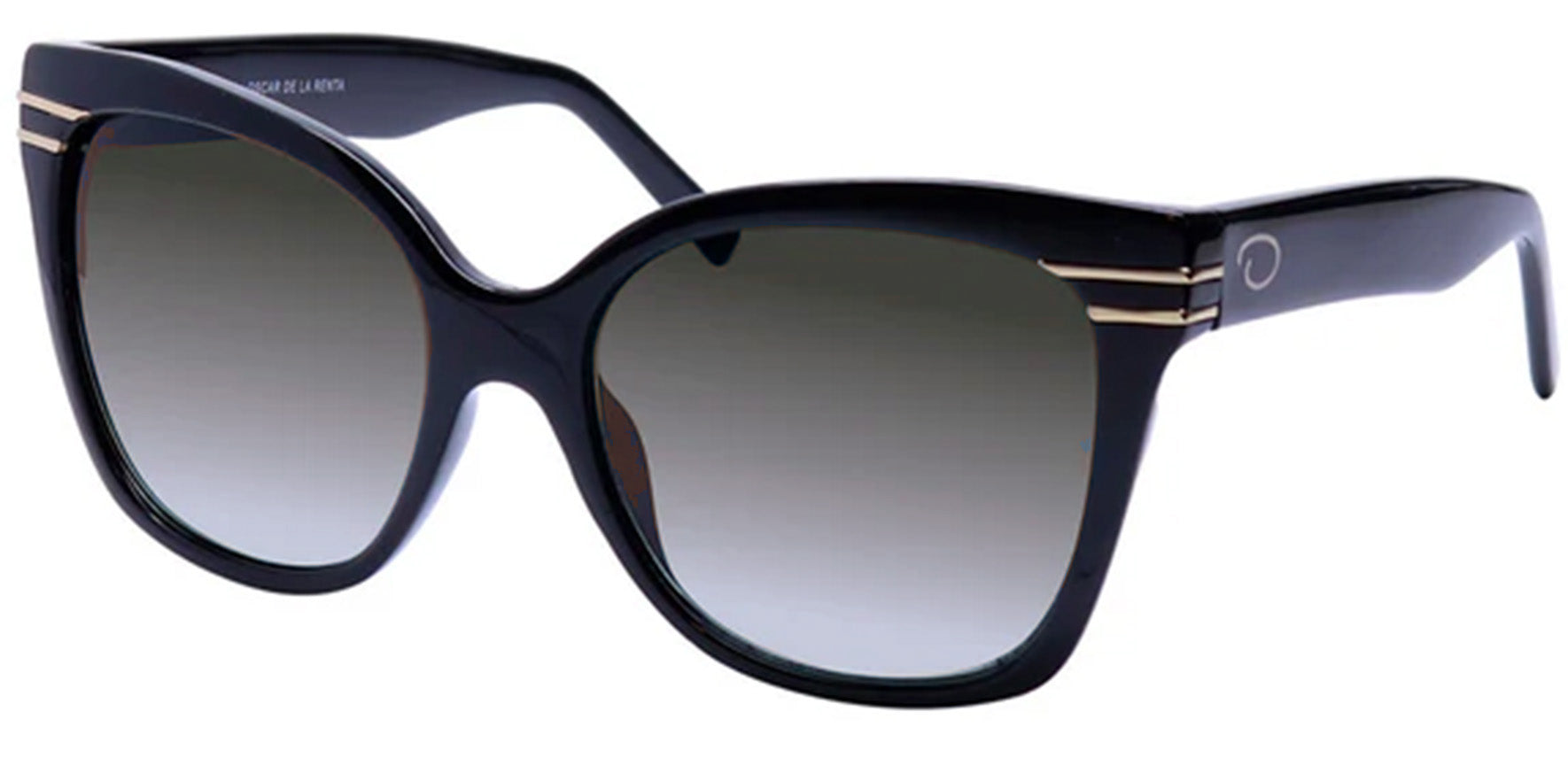 Oscar De La Renta Oversized Cat Eye w/ Gradient Lens