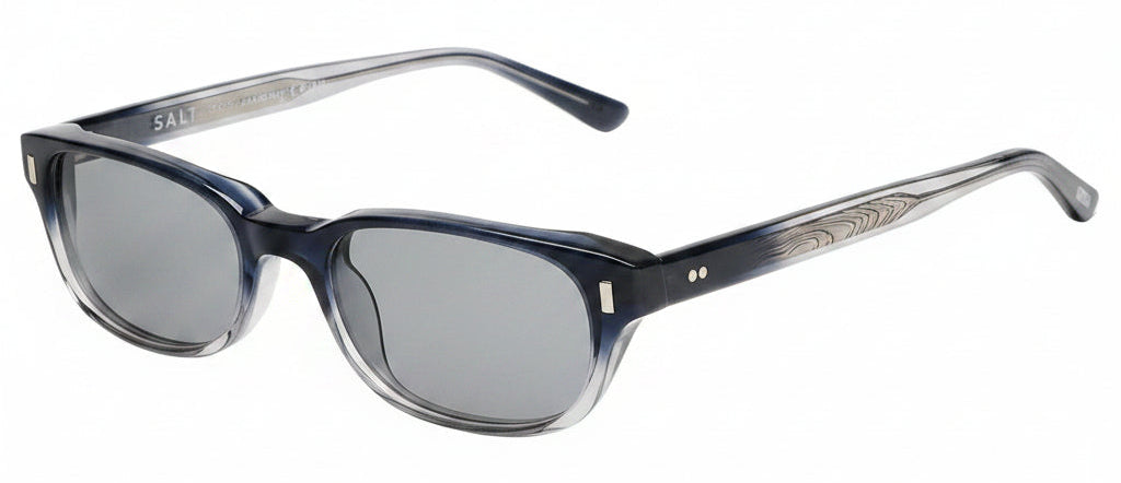 Salt Optics Bertram Polarized Soft Rectangle w/ Rivet Detailing
