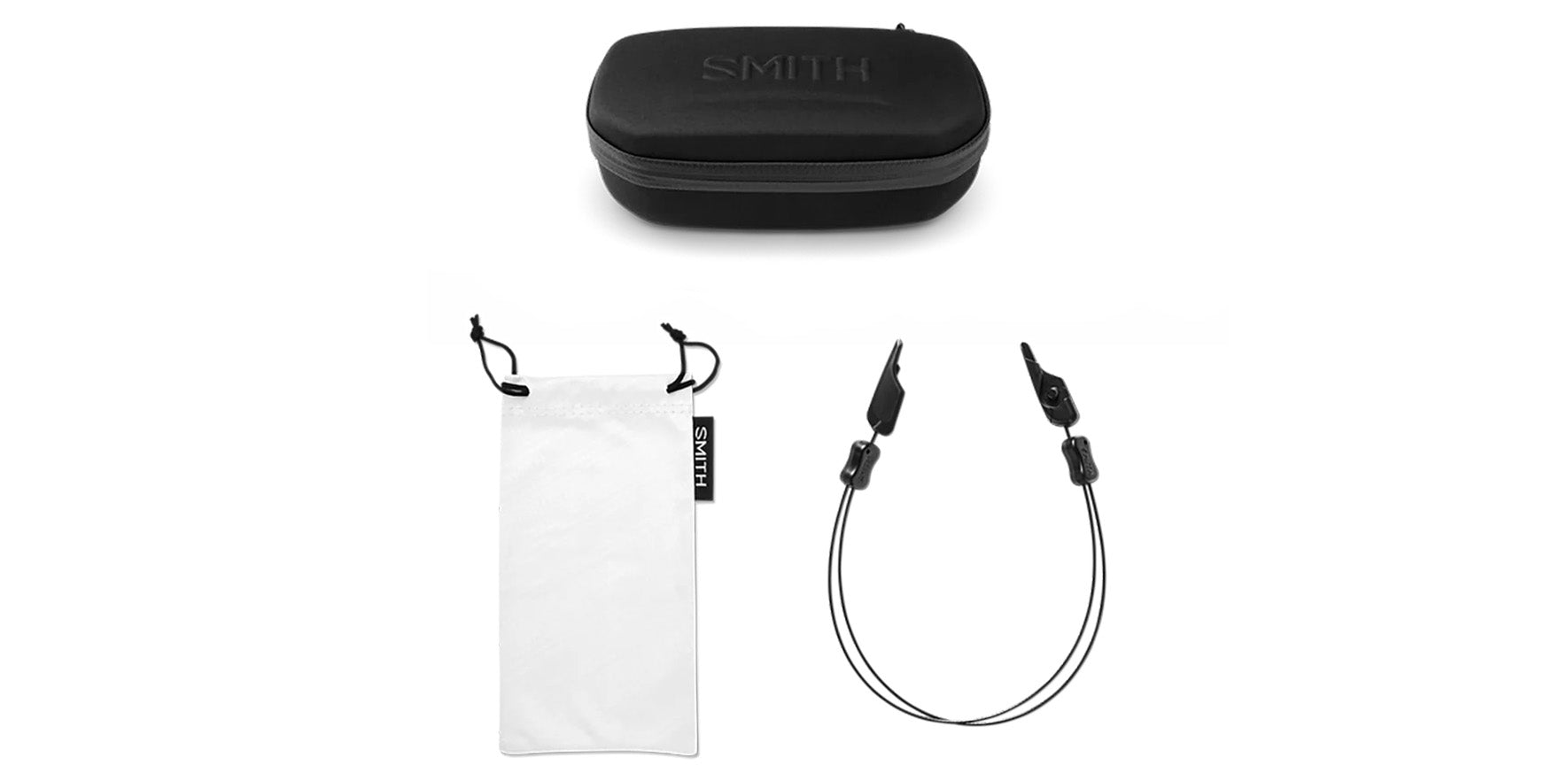Smith Optics Hookset Polarized ChromaPop Matte Pacific Wrap w/ Glass Lens