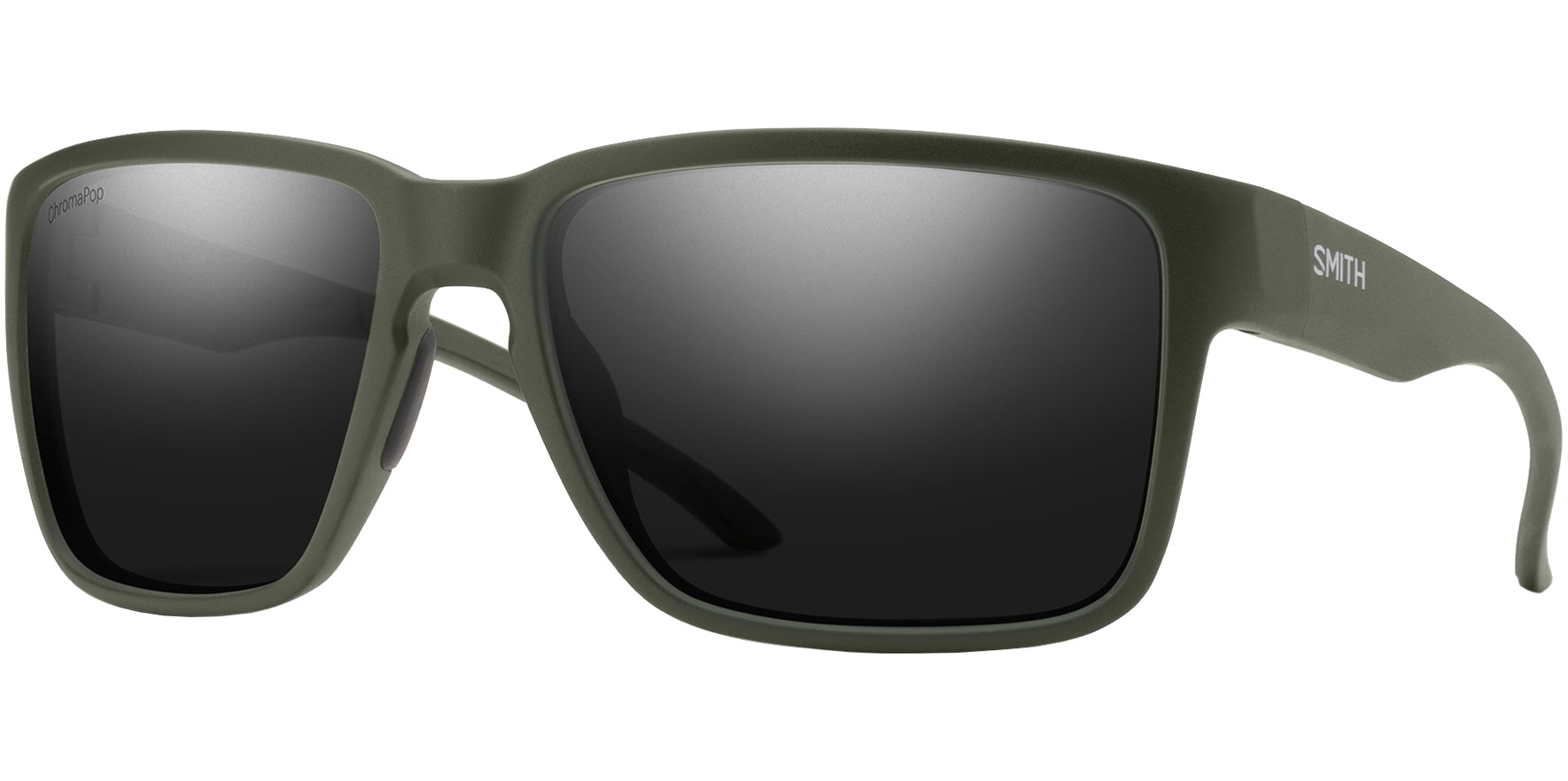 Smith Optics Emerge Polarized ChromaPop Matte Moss Square