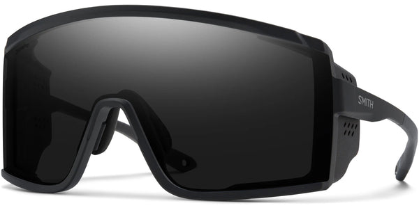 SMITH OPTICS Pursuit サングラス Chromapop Smith Optics Pursuit ChromaPop Black Sport Shield w/ Bonus Clear