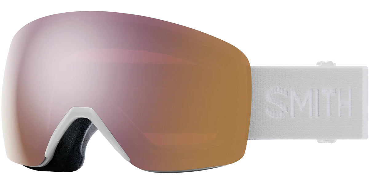 Smith Optics Skyline ChromaPop White Vapor Sport Shield Goggles