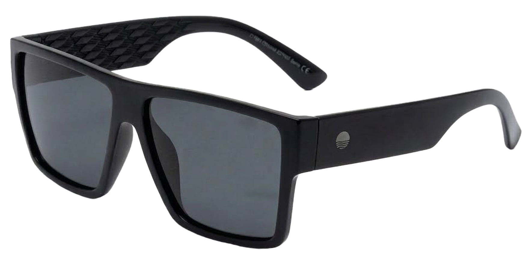 Solarized Action D-Frame Polarized Black Square