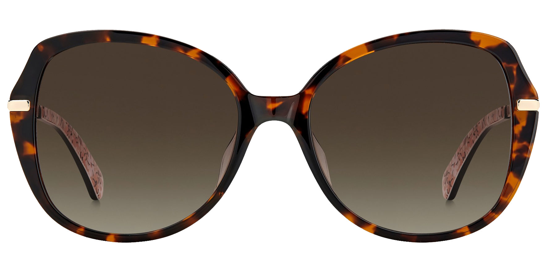 Kate Spade Taliyah Havana Butterfly w/ Gradient Lens