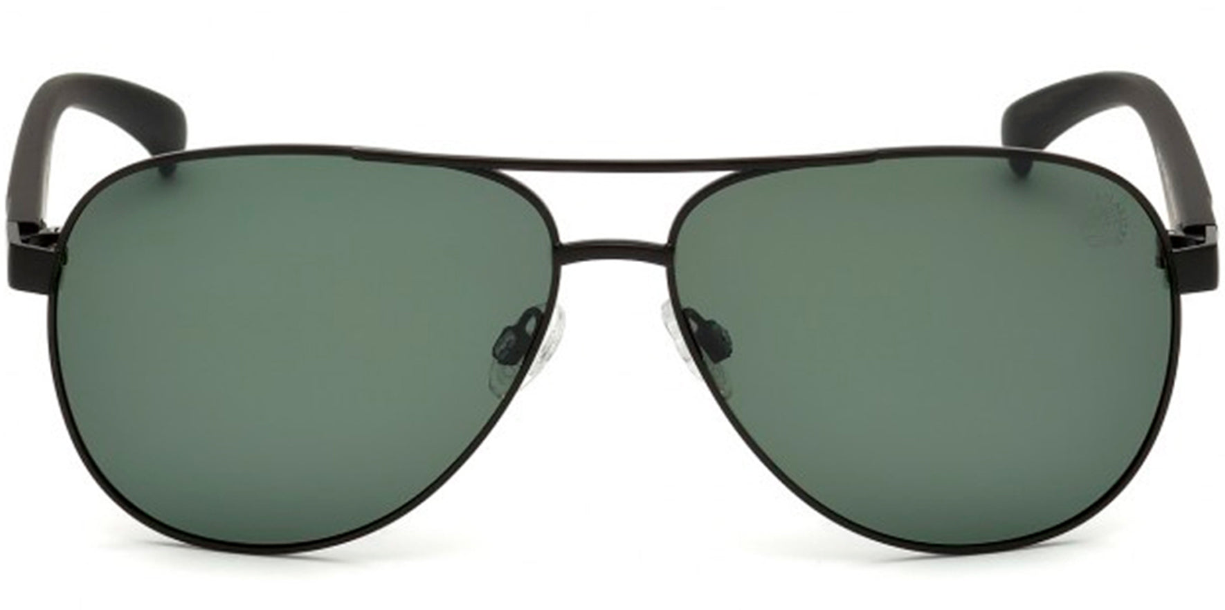 Timberland Earthkeepers Polarized Matte Black Aviator - Eyedictive