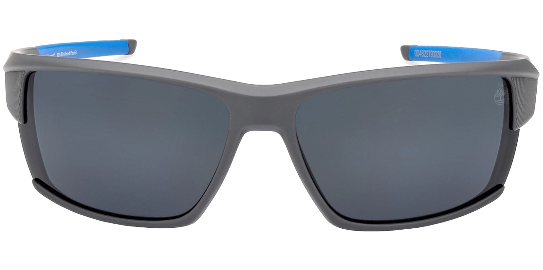 Timberland Polarized Grey Rectangle Sport Wrap - Eyedictive