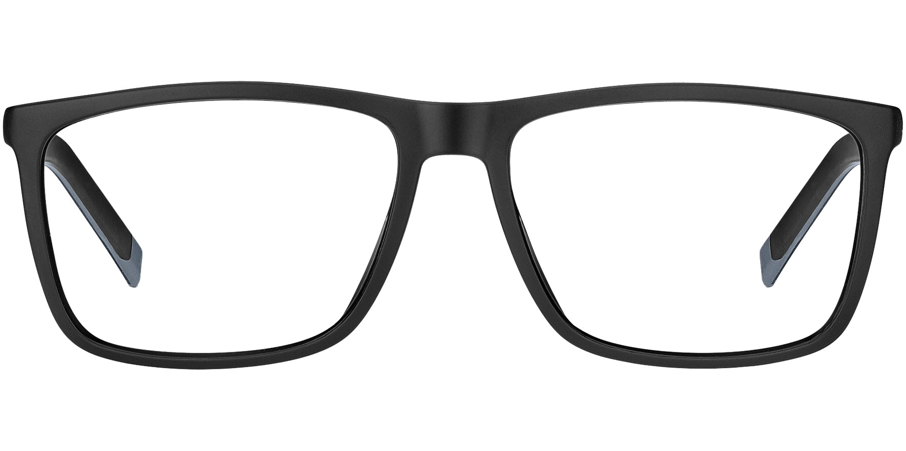 Tommy Hilfiger Black/Grey Rectangular Eyeglass Frame