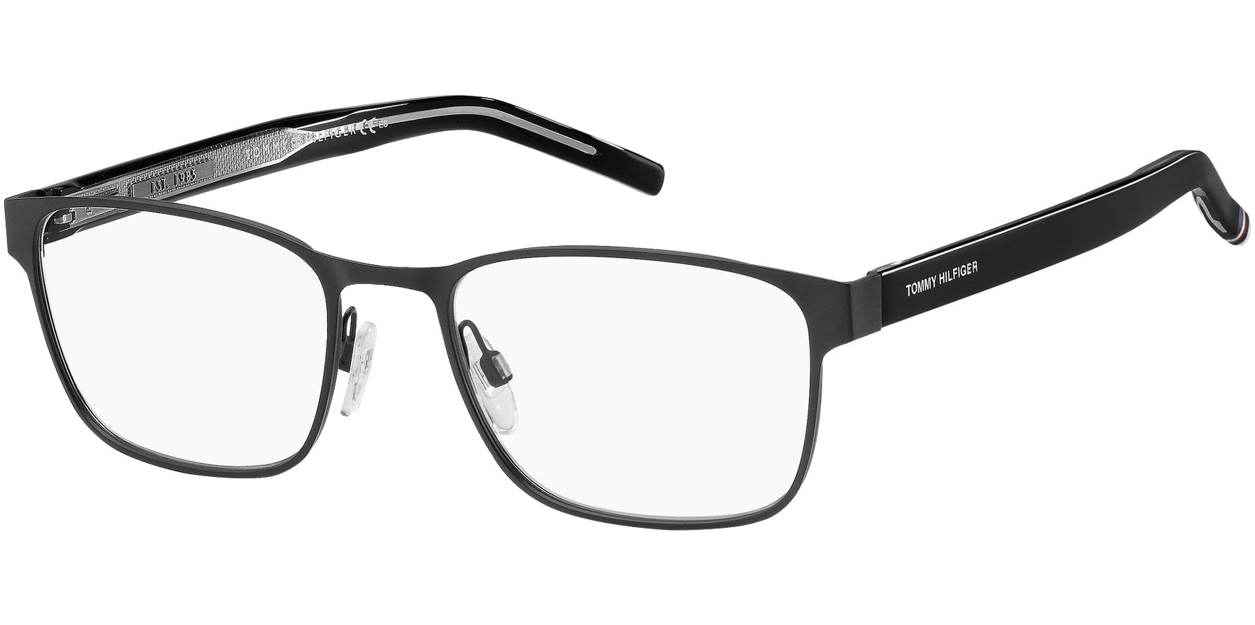 Tommy Hilfiger Soft Rectangular Eyeglass Frame