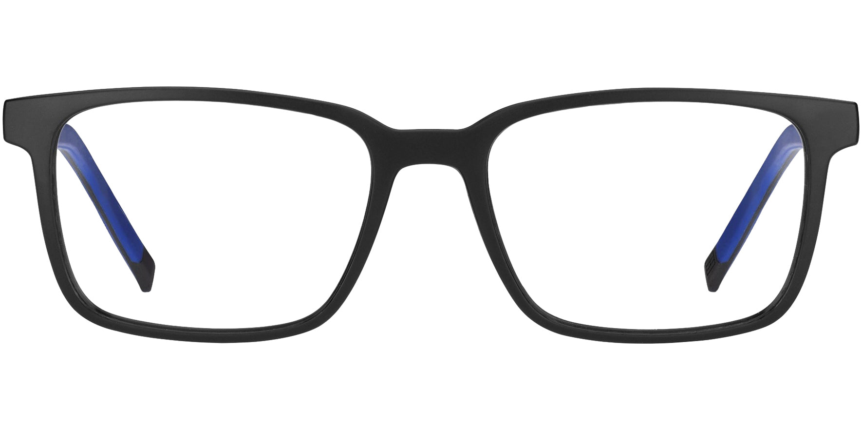 Tommy Hilfiger Square Eyeglass Frames w/ Flexible Temples