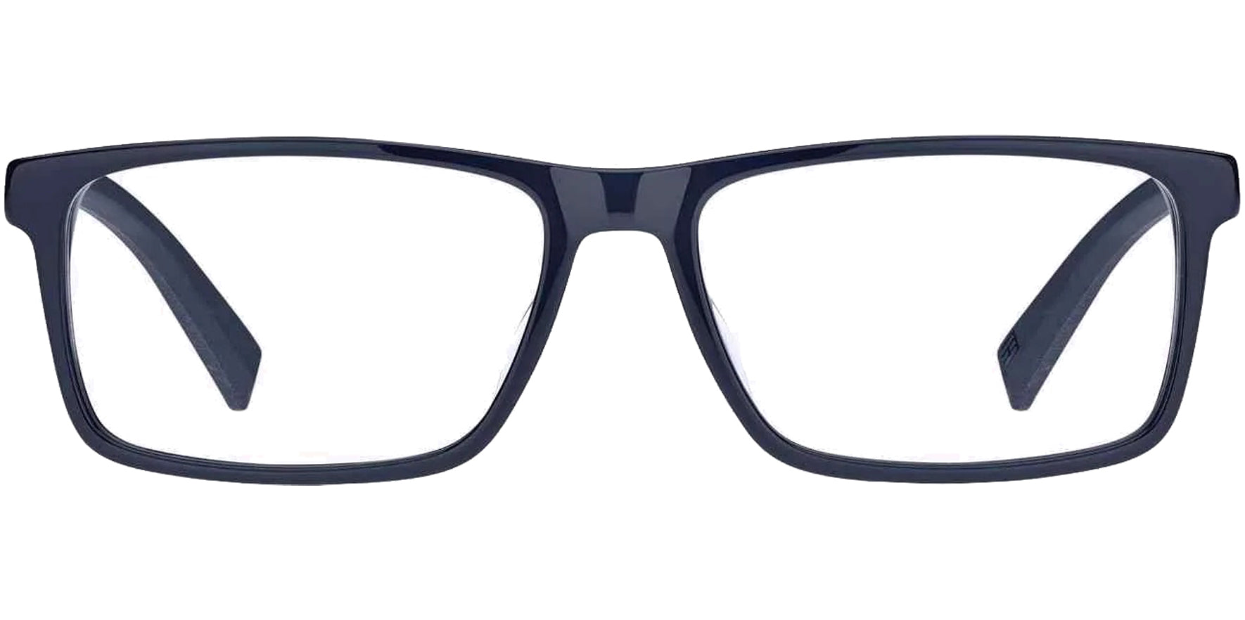 Tommy Hilfiger Blue Rectangle Eyeglass Frames w/ Spring Flex Hinges