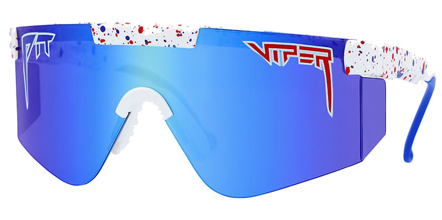 Pit Viper The Merika 2000 ANSI Z87+ Shield w/ Mirror Lens