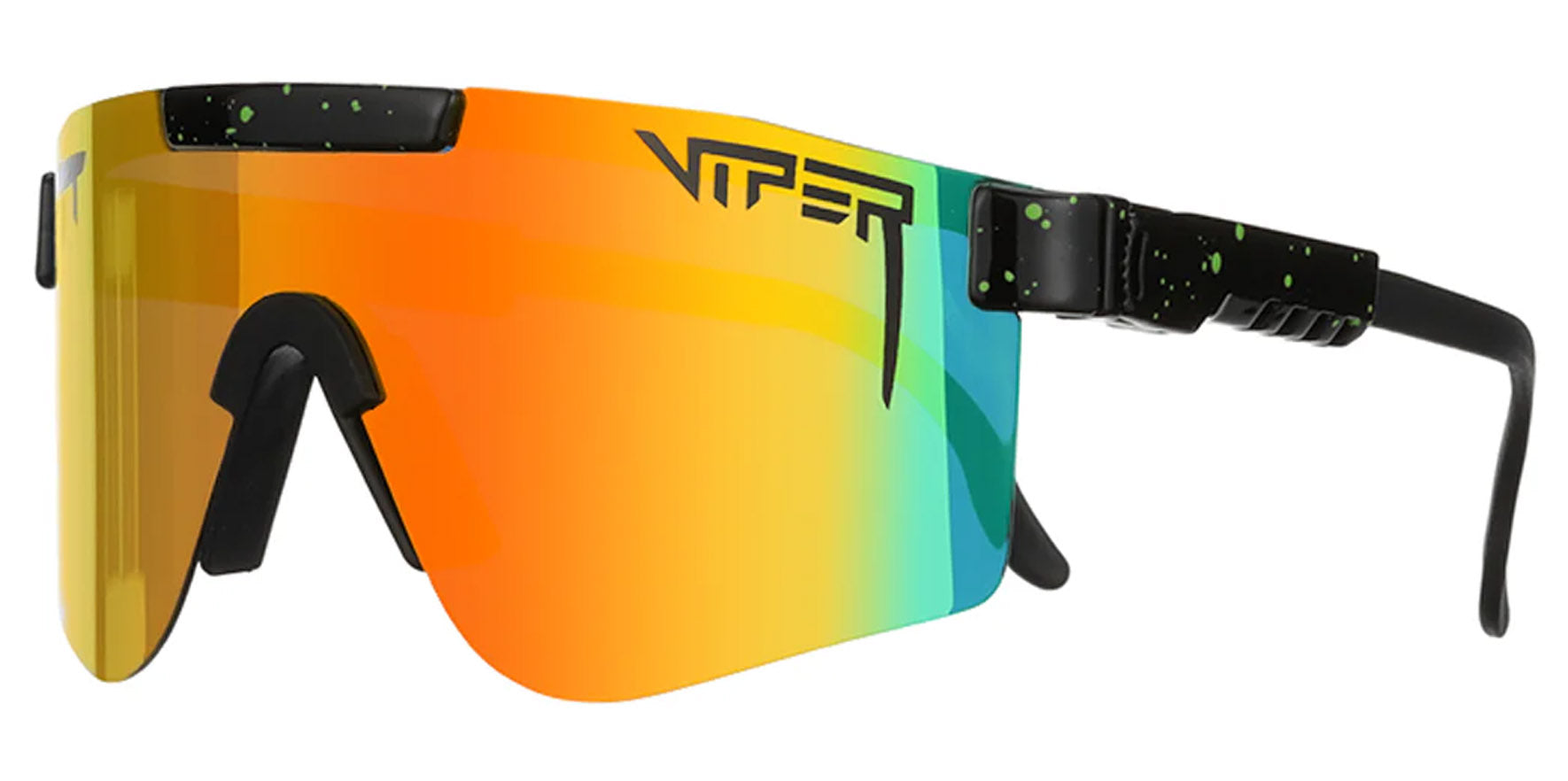 Pit Viper Polarized The Monster Bull Double Wide Shield w/ Mirror Lens