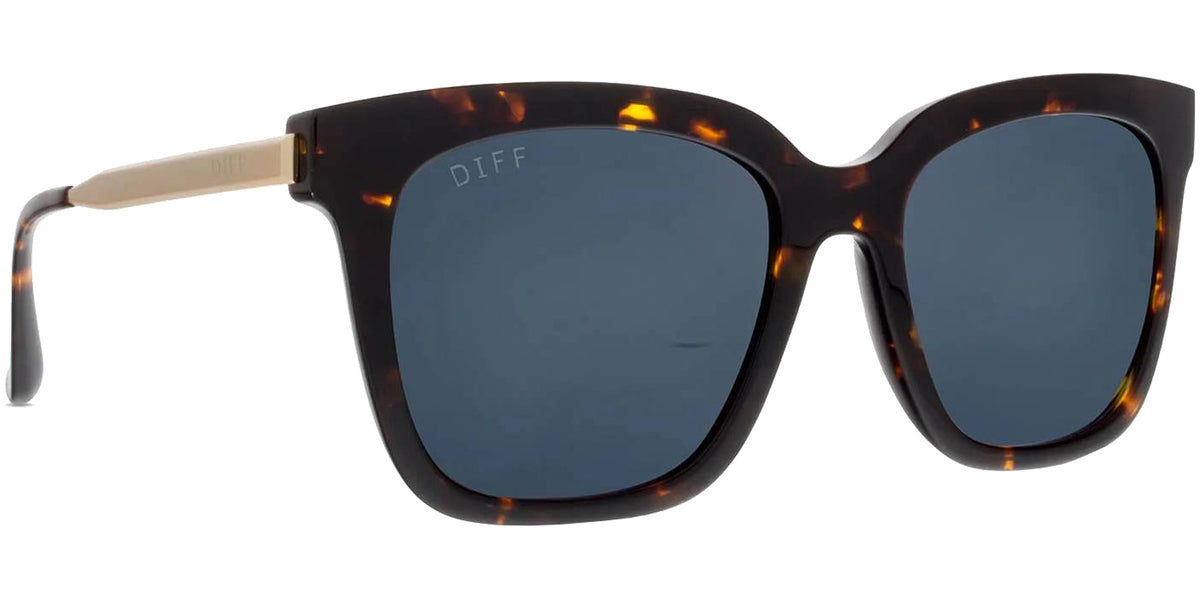 Diff Bella Polarized Soft Square w/ 5 Barrel Steel Hinges