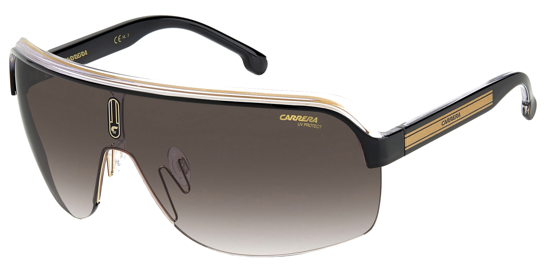 Carrera Half-Rim Shield