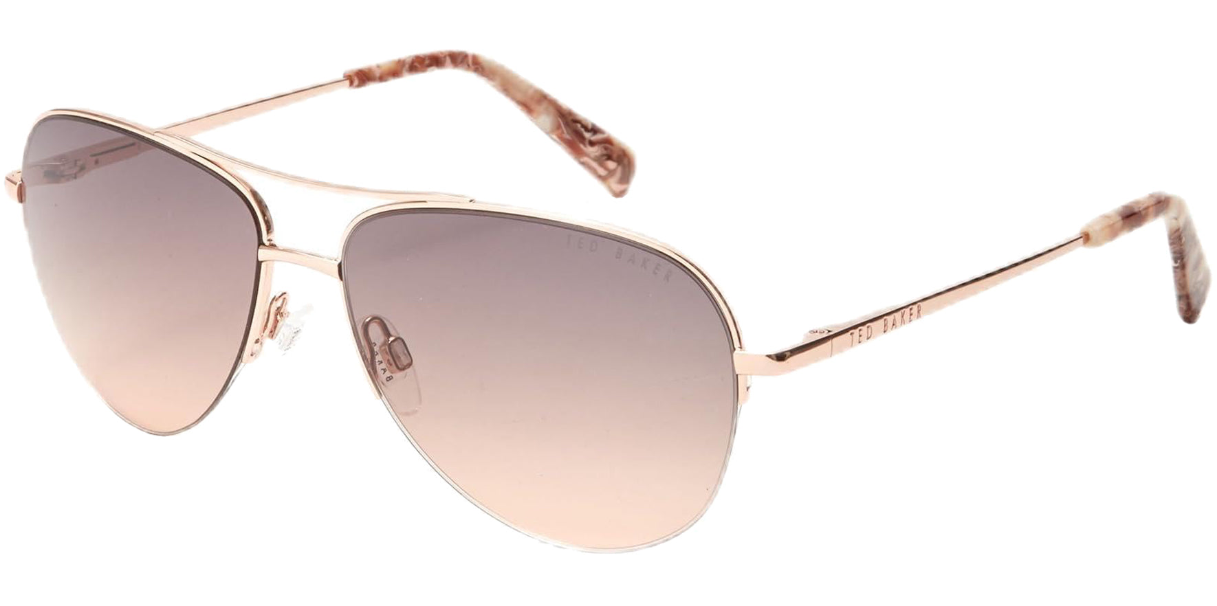 Ted Baker Semi-Rimless Aviator