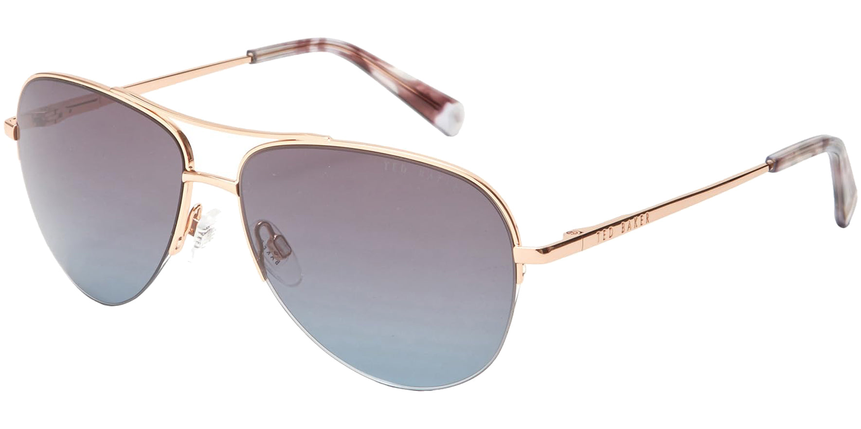 Ted Baker Semi-Rimless Aviator