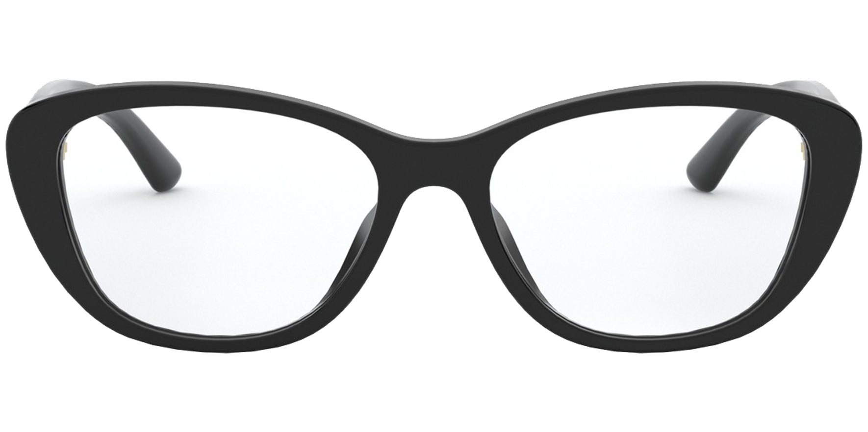 Tory Burch Black Rectangle Cat Eye Eyeglass Frames - Eyedictive