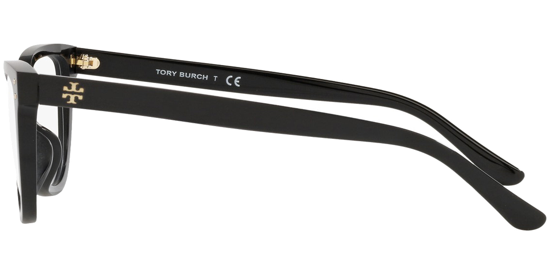 Tory Burch Black Rounded Cat Eye Eyeglass Frames - Eyedictive