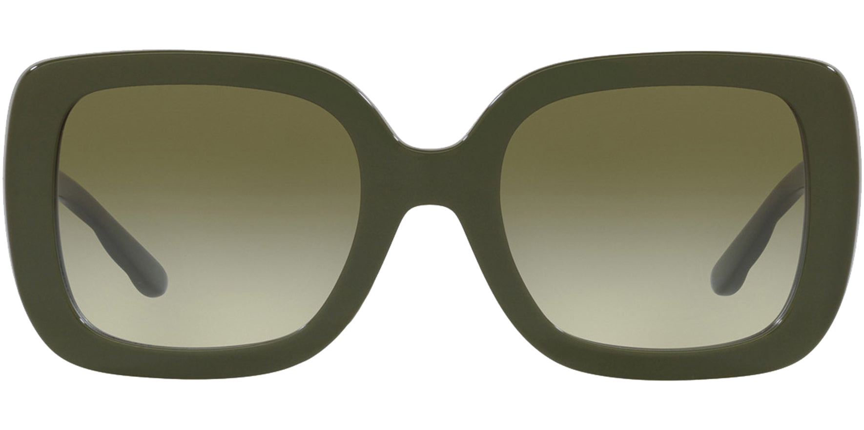 Tory Burch Olive Square Butterfly w/ Gradient Lens - Eyedictive