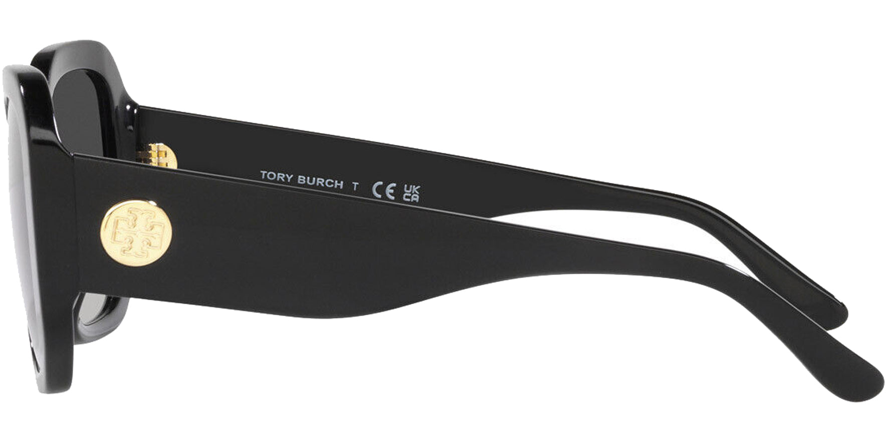 Tory Burch Black Butterfly Sunglasses w/ Gradient Lens - Eyedictive