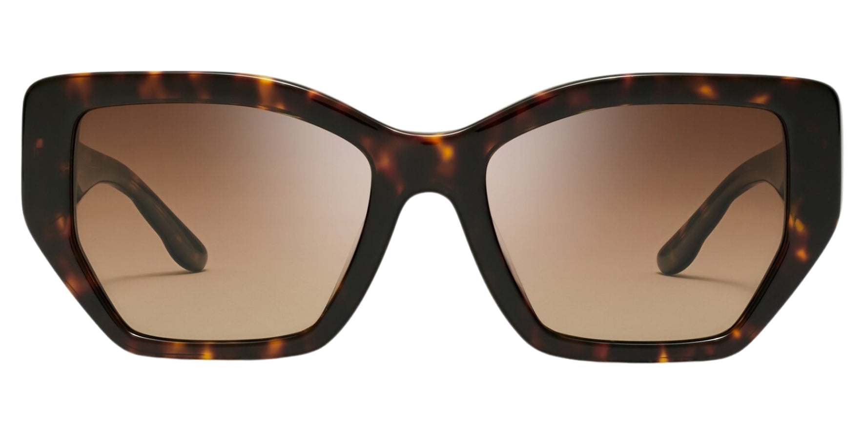 Tory Burch Kira Polarized Dark Tortoise Cat-Eye w/ Gradient Lens - Eyedictive