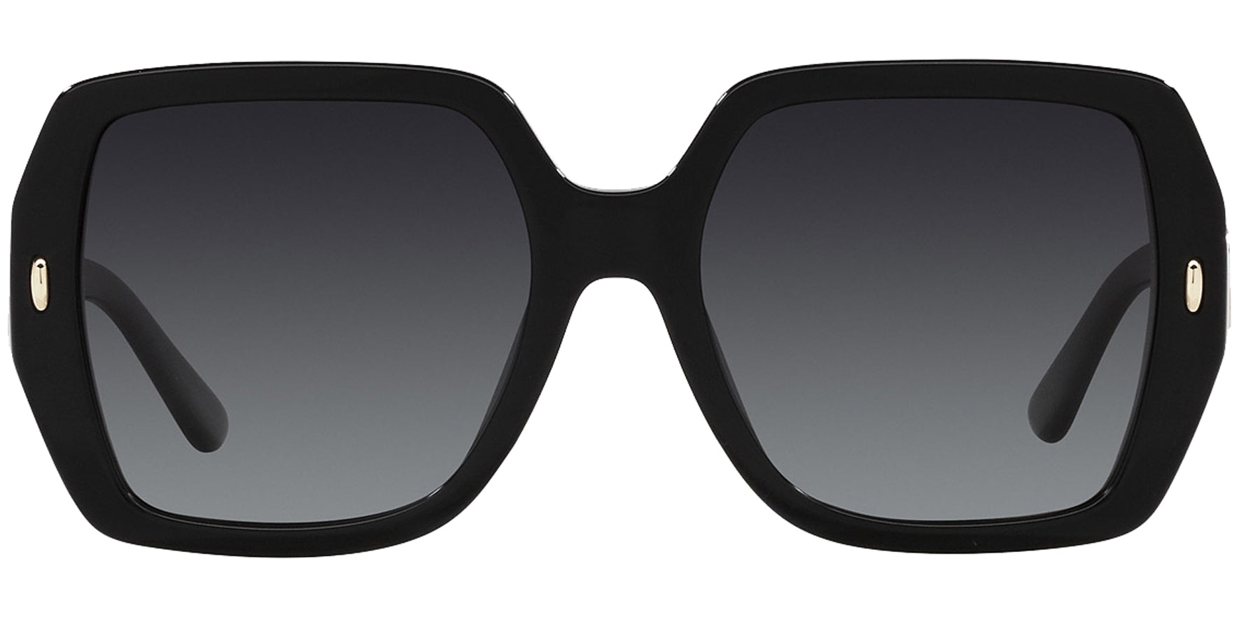 Tory Burch Polarized Black Square Butterfly - Eyedictive