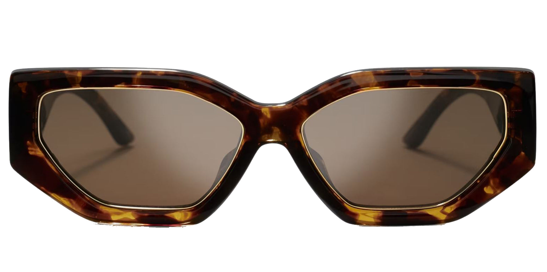 Tory Burch Kira Chunky Geometric Cat-Eye