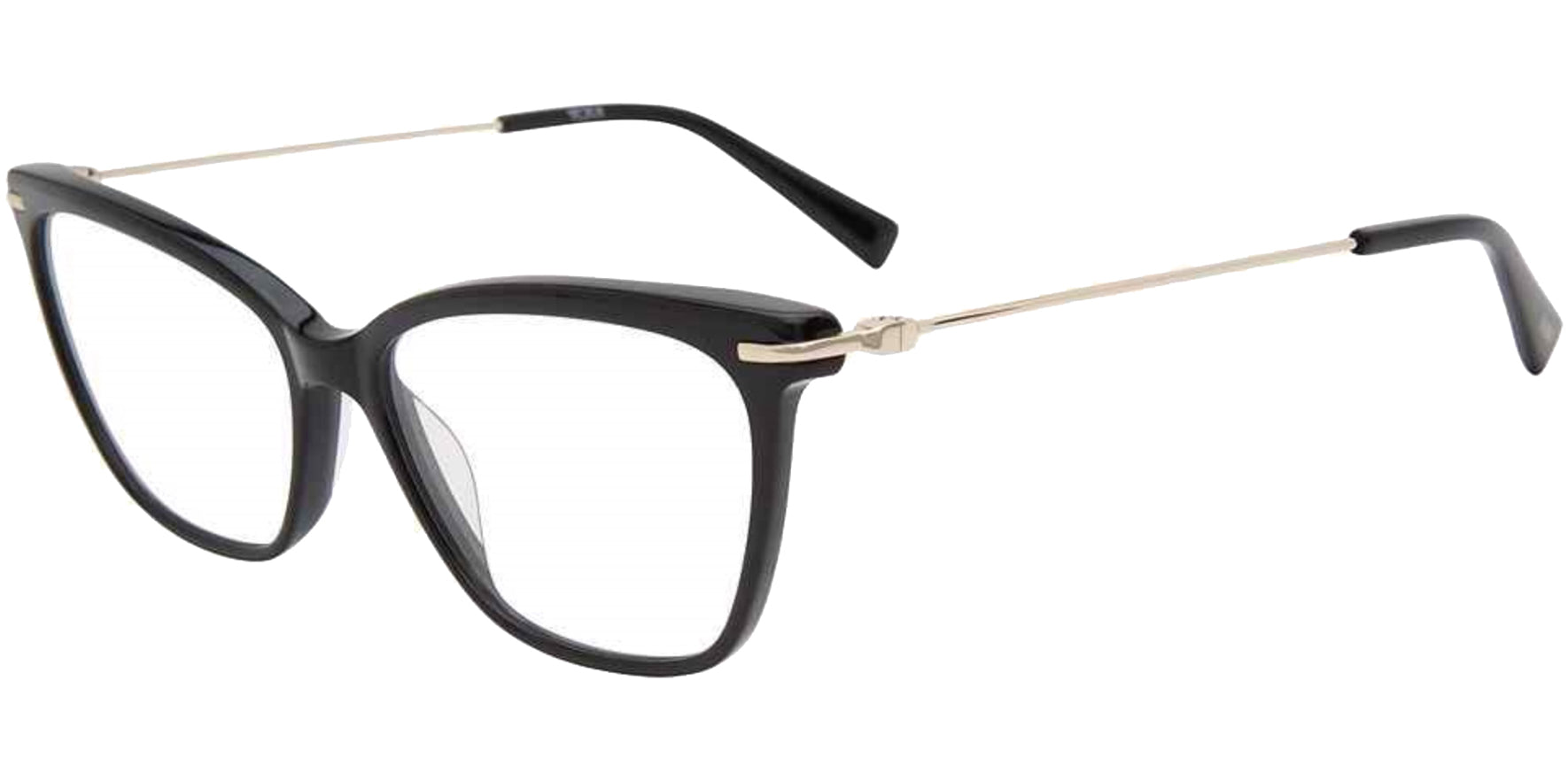 Tumi Squared Cat-Eye Blue Light Blocking Eyeglasses