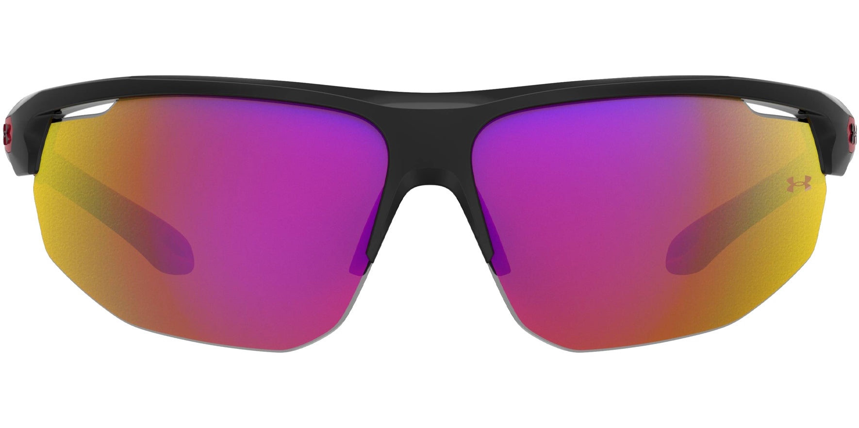 Under Armour Semi Rimless Wrap w/ Mirror Lens - Eyedictive