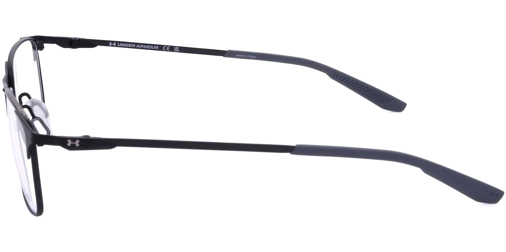 Under Armour Stainless Steel Soft Square Eyeglasses w/ Slim Temples