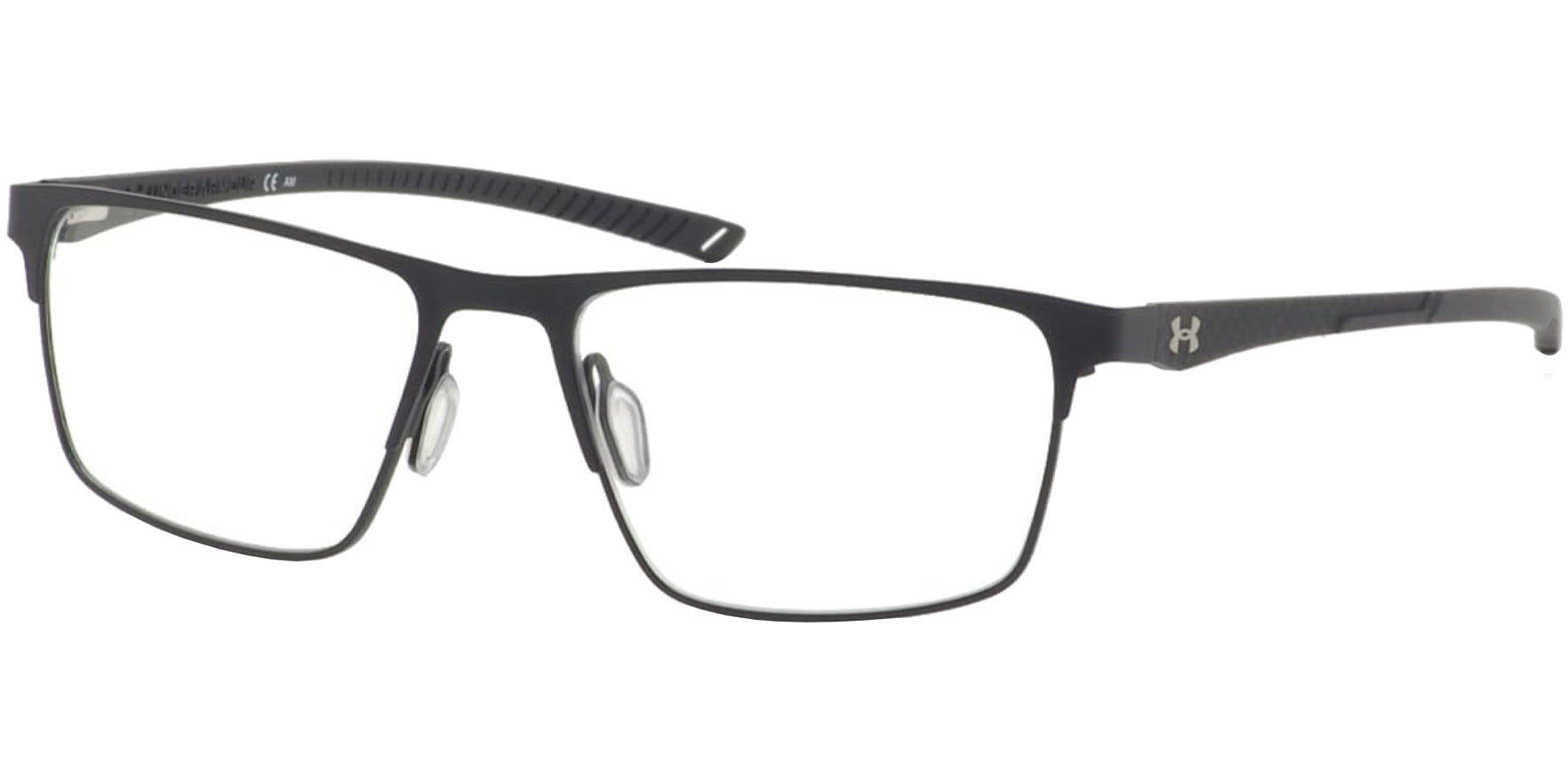 Under Armour Square Wrap Eyeglasses w/ Carbon Fiber Temples