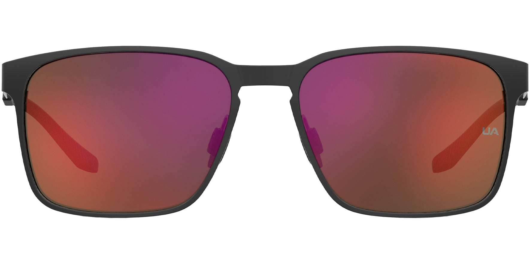 Under Armour Assist MTL Black Metal Square w/ Mirror Lens