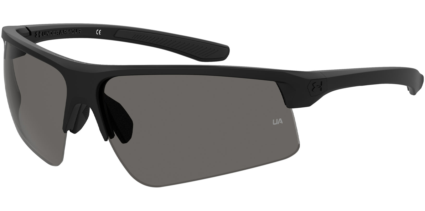 Under Armour Clutch Polarized Semi-Rimless Wrap