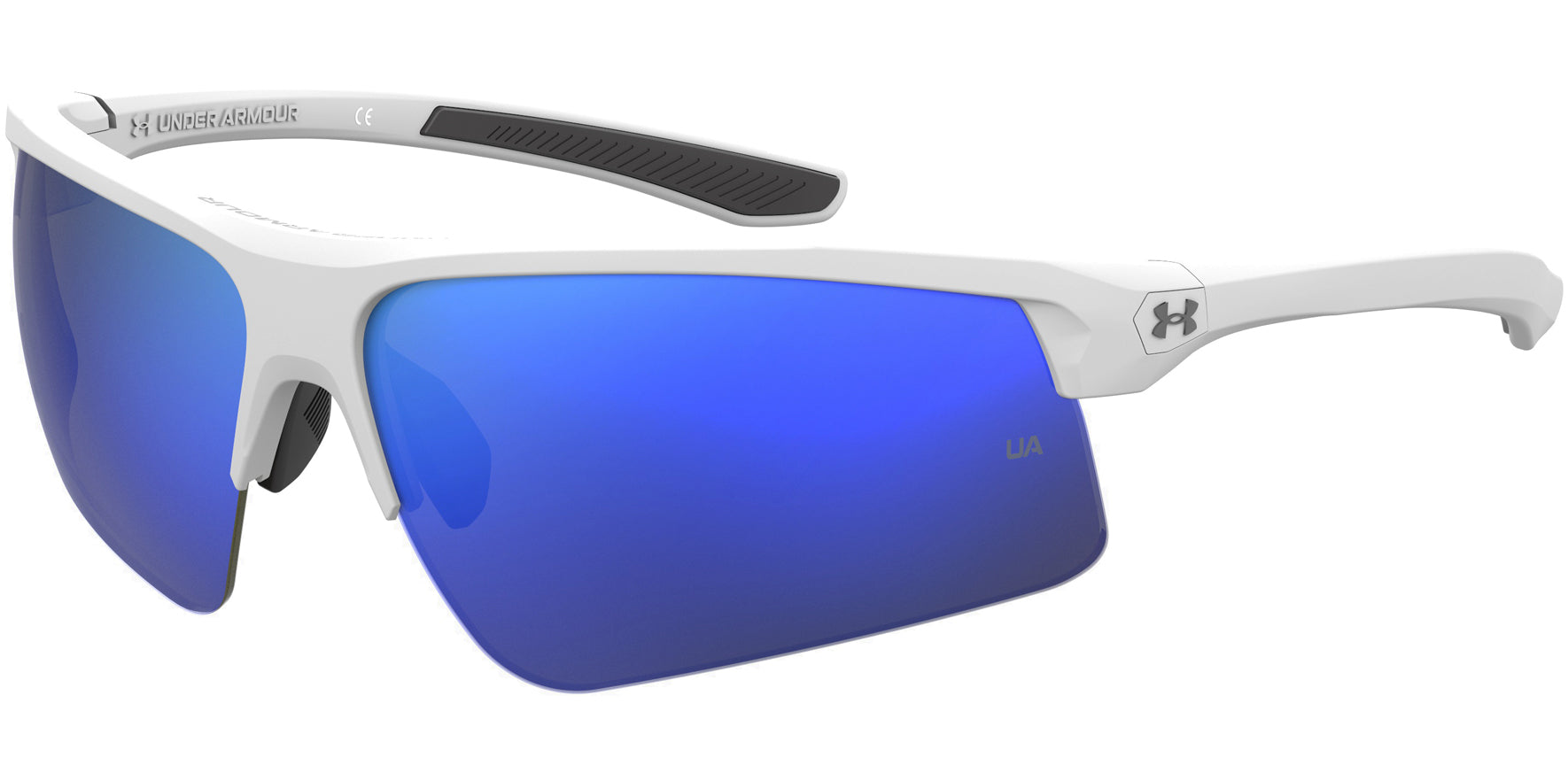 Under Armour Clutch Semi-Rimless Wrap w/ Mirror Lens