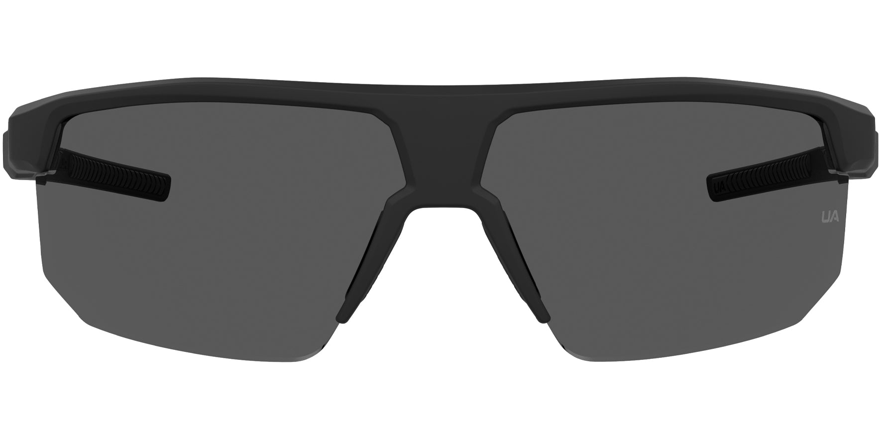 Under Armour Driven Matte Black Semi-Rimless Wrap